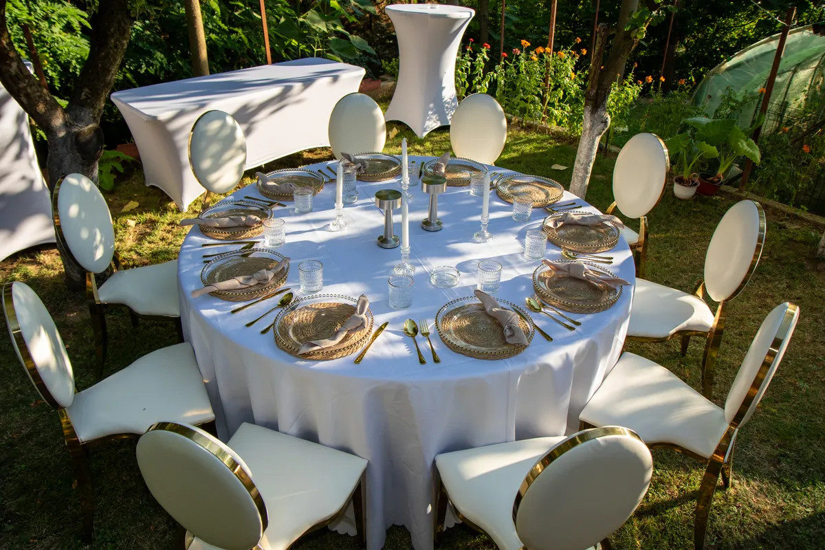 Event Rent oprema i postavka za proslavu na otvorenom — fotografija 13