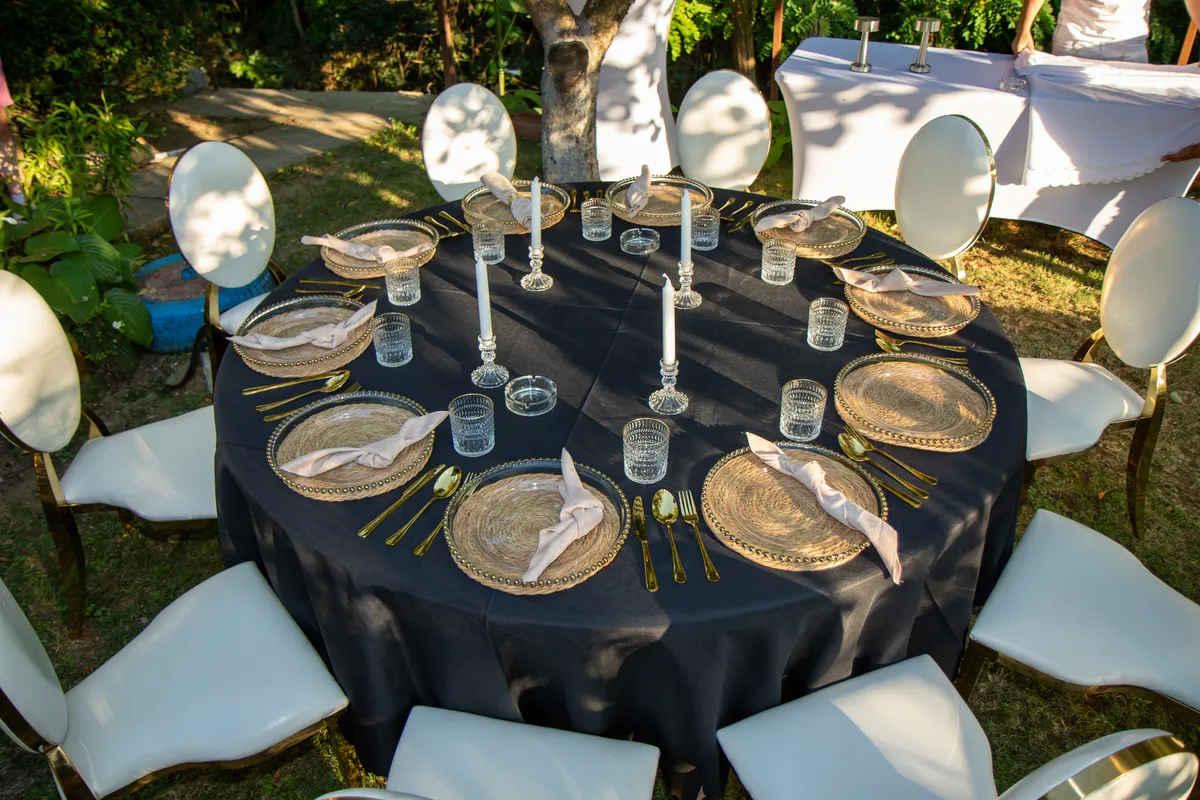 Event Rent oprema i postavka za proslavu na otvorenom — fotografija 14